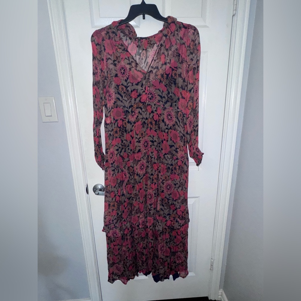 Anthropologie Floral Maxi Dress